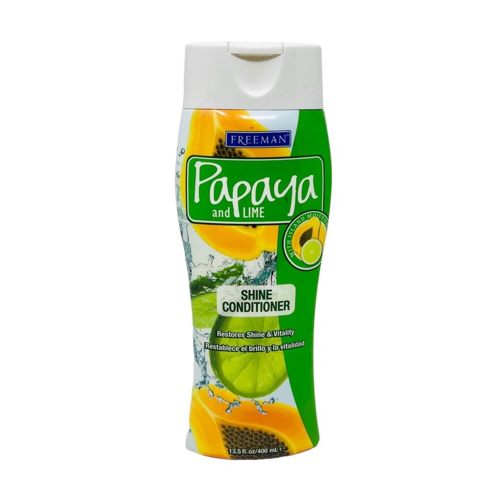 Freeman Papaya And Lime Shine Conditioner,  13.5oz  400mL NEW Discontinued